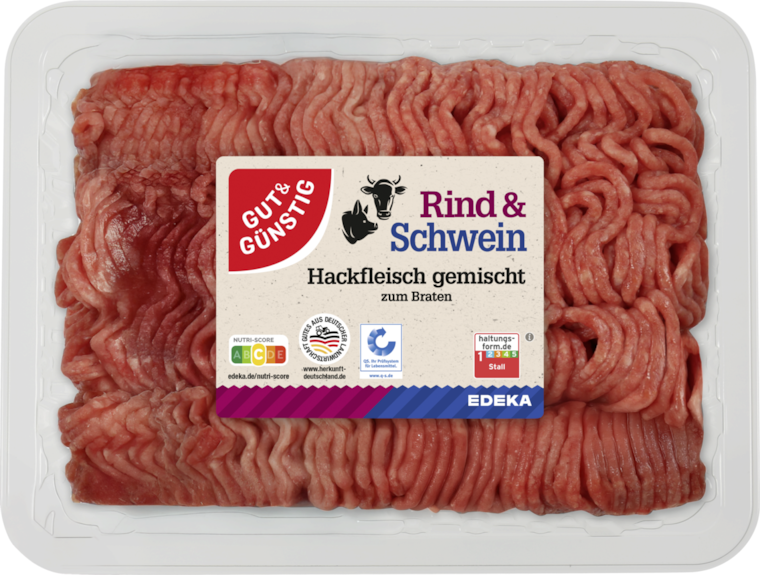 Gut & Günstig Hackfleisch gemischt