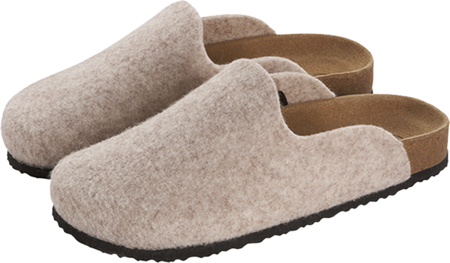 Damen Filz-Clogs