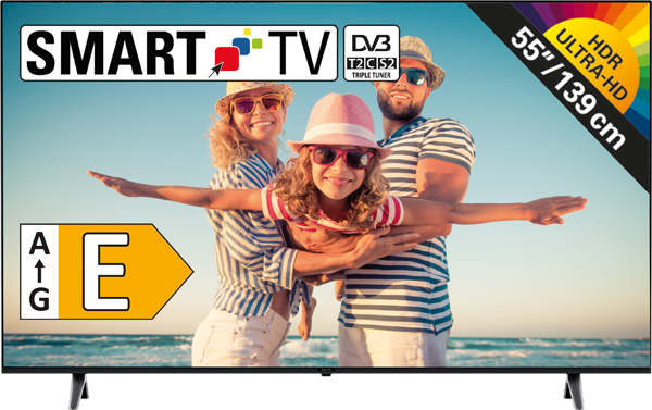 Philips "55PUS7009" 4K-UHD-TV