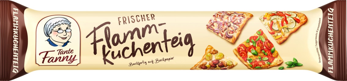 Tante Fanny Frischer Flammkuchenteig