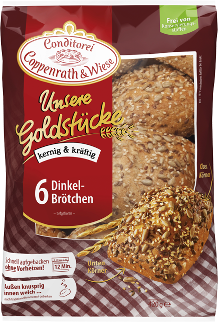 Conditorei Coppenrath & Wiese Unsere Goldstücke Brötchen