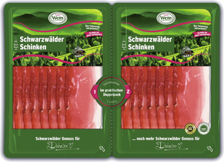 Familie Wein Schwarzwälder Schinken