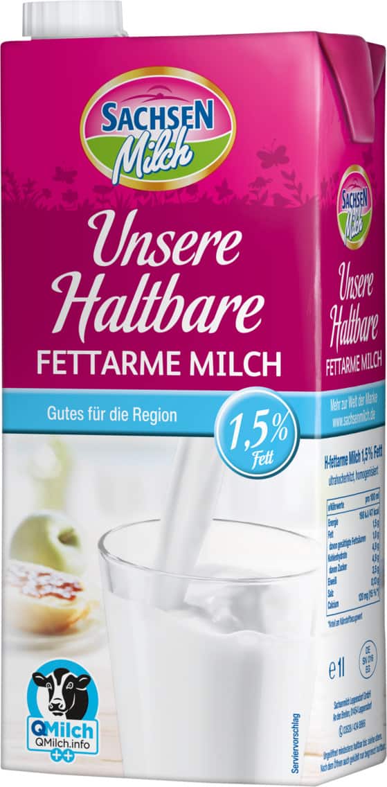 Sachsen Milch Unsere Haltbare Milch