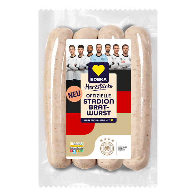 EDEKA Herzstücke Stadion Bratwurst