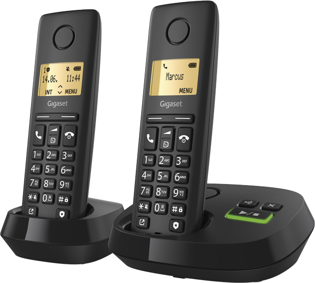 Gigaset Duo-DECT-Telefon „Pure 100A“