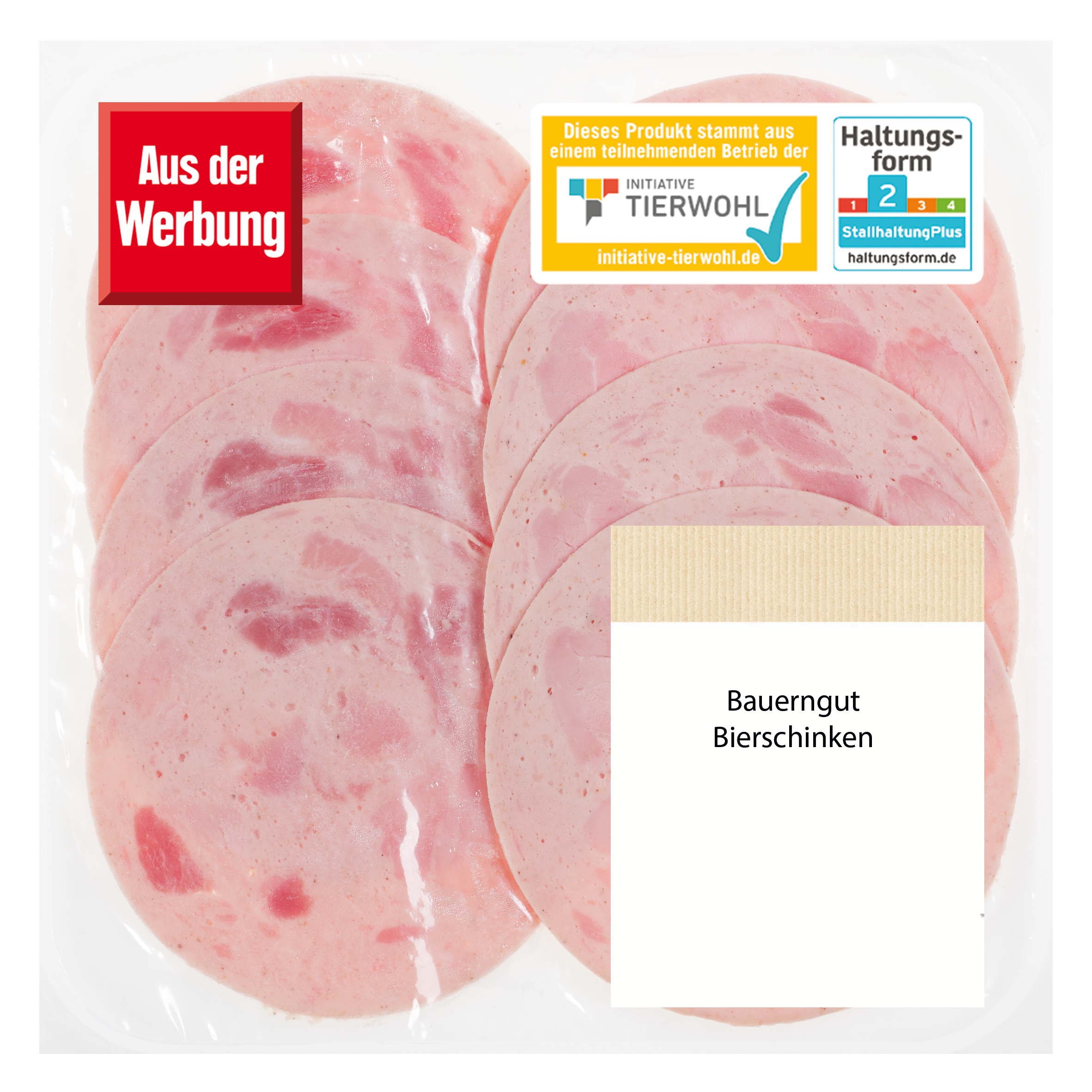 Bauerngut Pfefferbierschinken oder Bierschinken