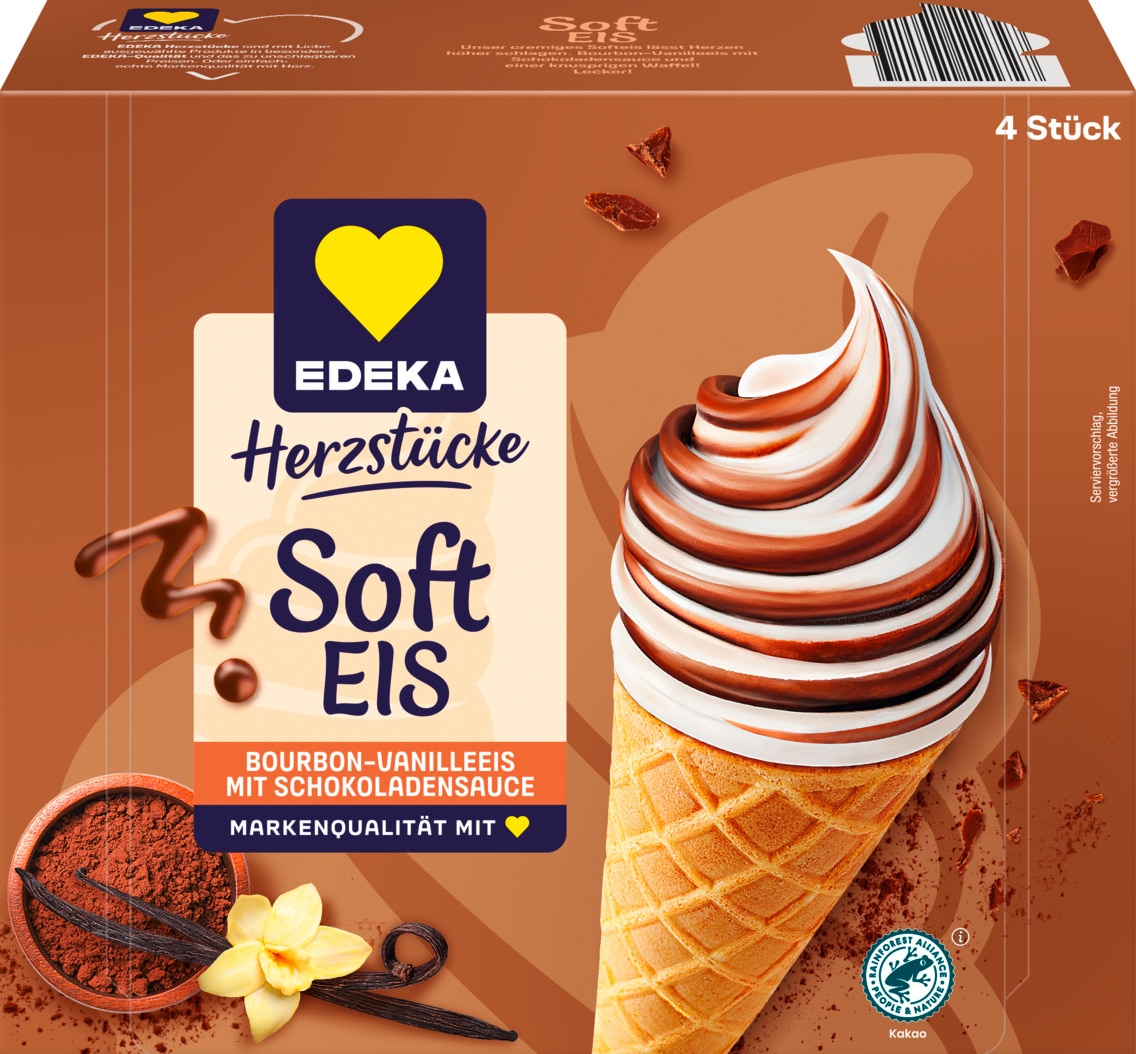 EDEKA Herzstücke Soft Eis