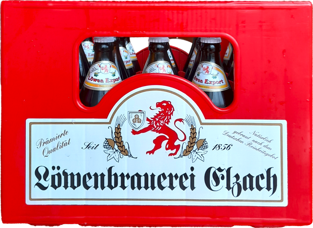 Löwenbrauerei Elzach Export oder Pils