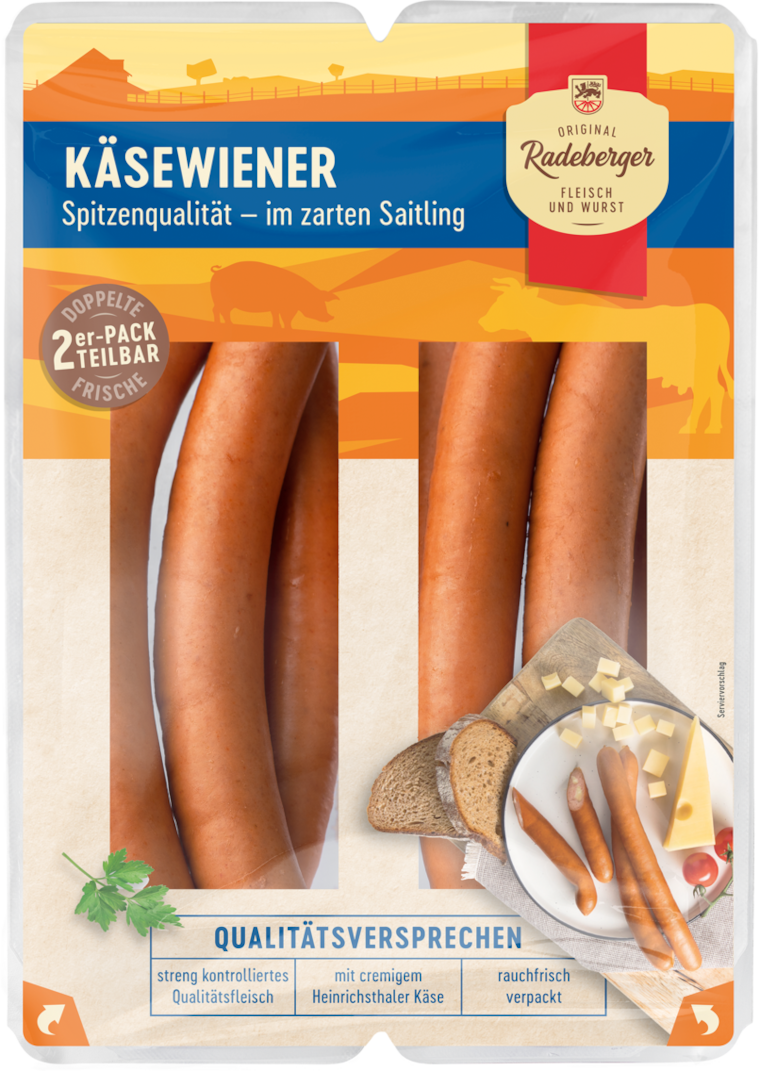 Original Radeberger Käsewiener