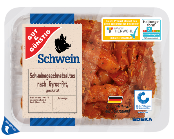 GUT&GÜNSTIG Schweinegeschnetzeltes