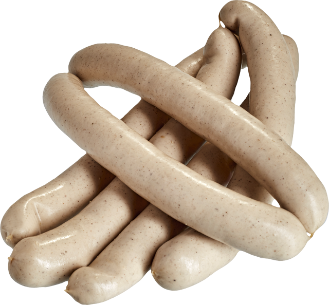 Feine Bratwurst mit Kalbfleisch