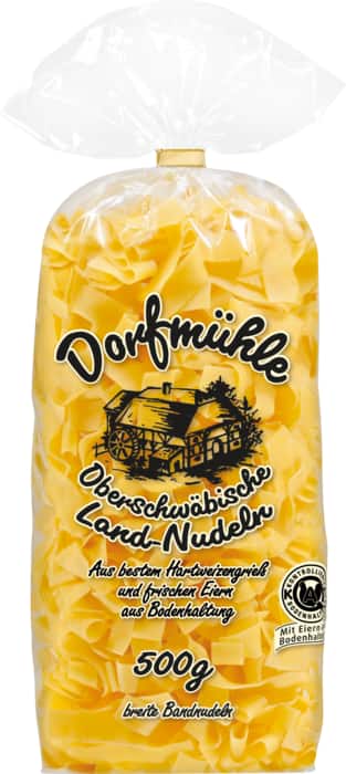 Dorfmühle Oberschwäbische Land-Nudeln