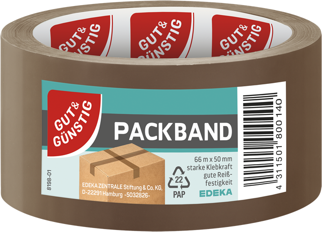 Gut & Günstig Packband