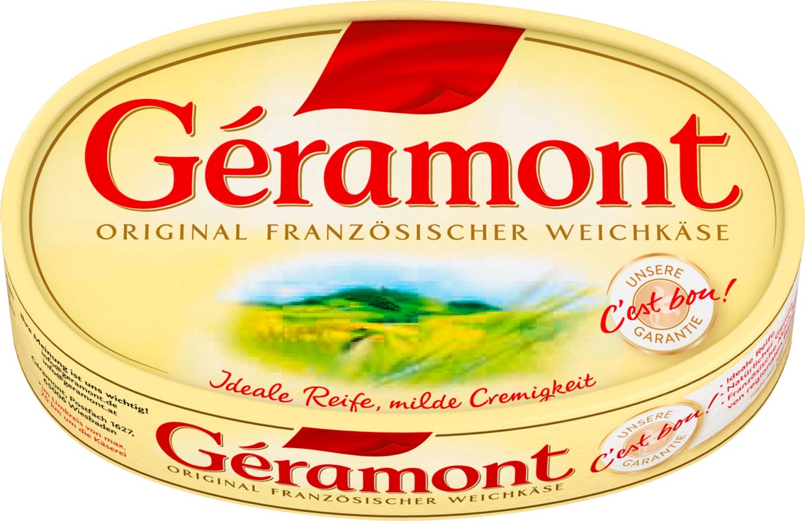 Géramont Weichkäse oder Scheiben