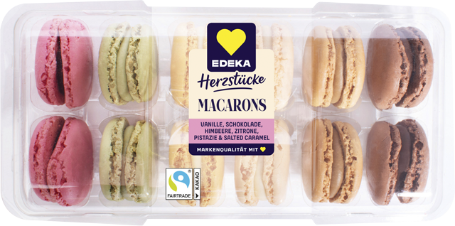 Edeka Herzstücke Macarons