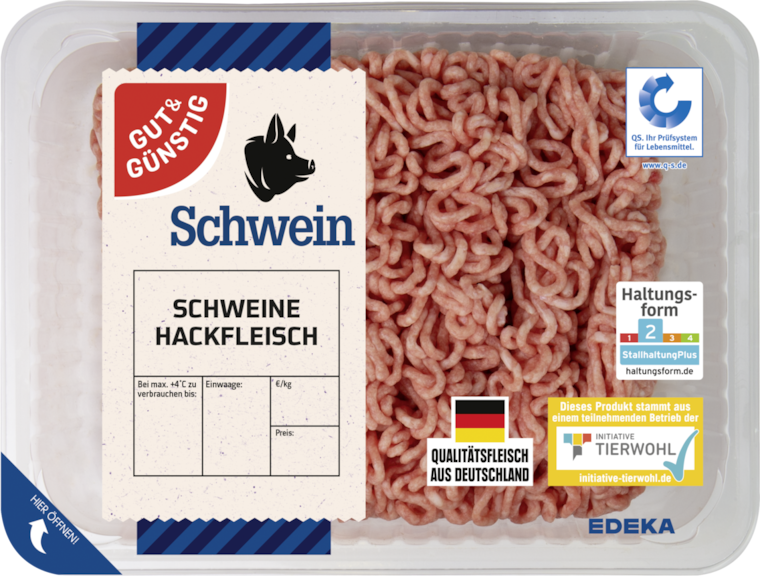 Gut & Günstig Schweinehackfleisch