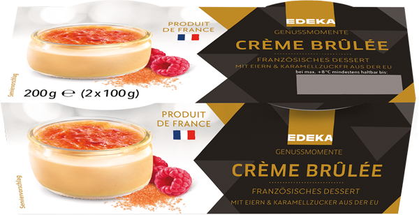 EDEKA Genussmomente Crème Brûlée