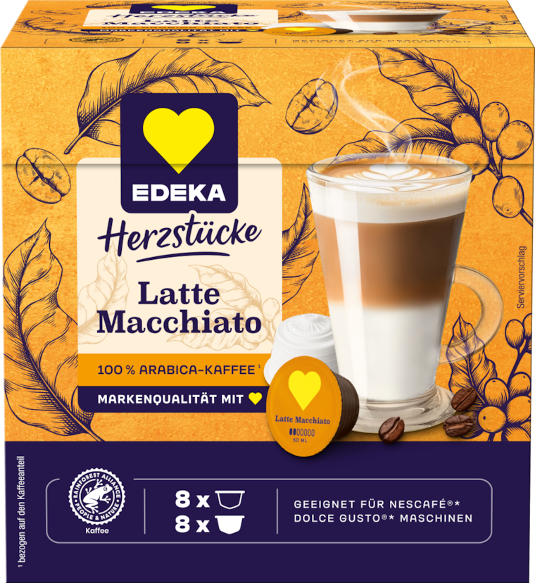 Edeka Herzstücke Kaffeekapseln