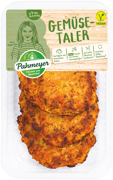 Pahmeyer Gemüsetaler oder Reibekuchen