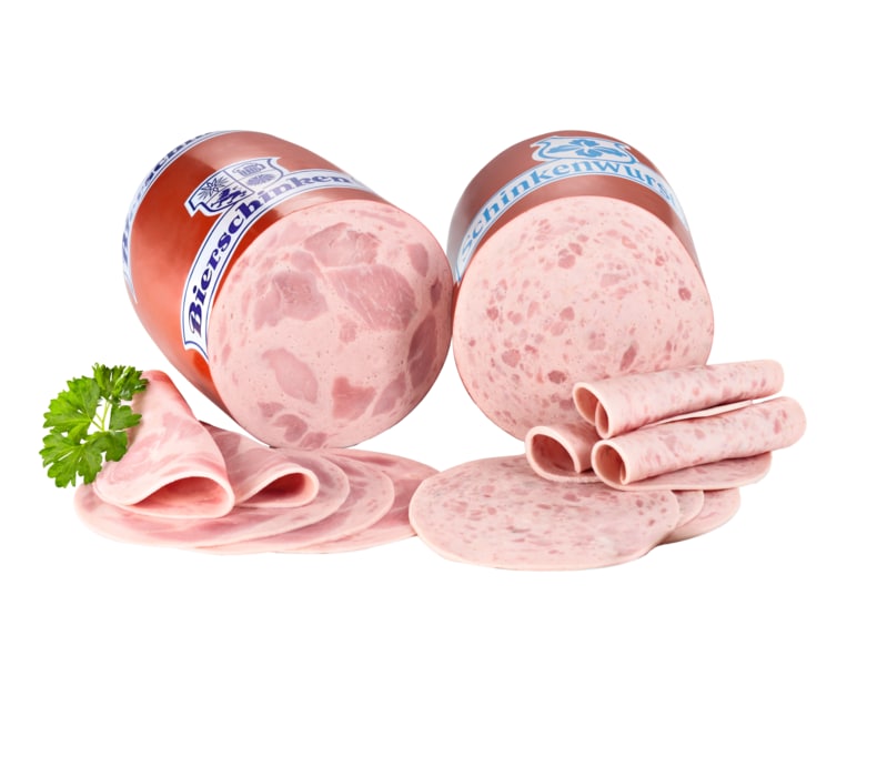 Bierschinken* oder Schinkenwurst*