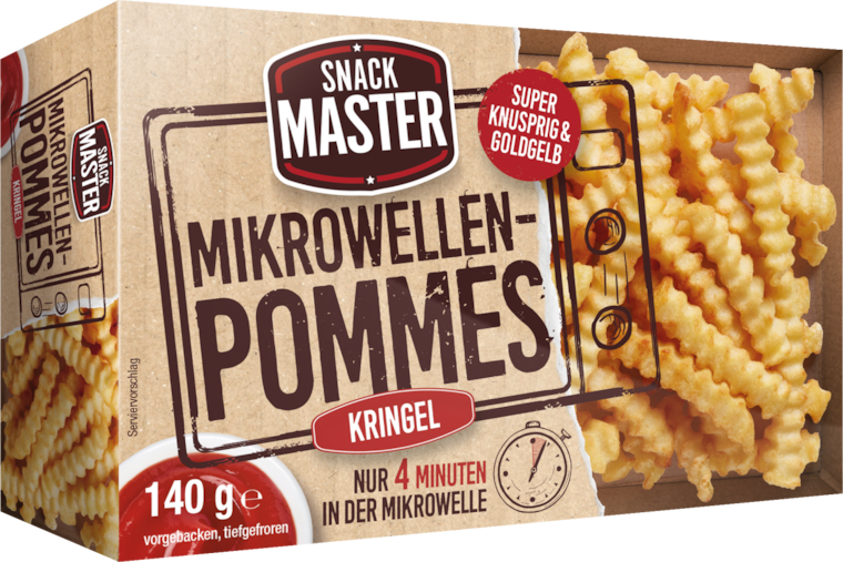 Snackmaster Mikrowellen Pommes