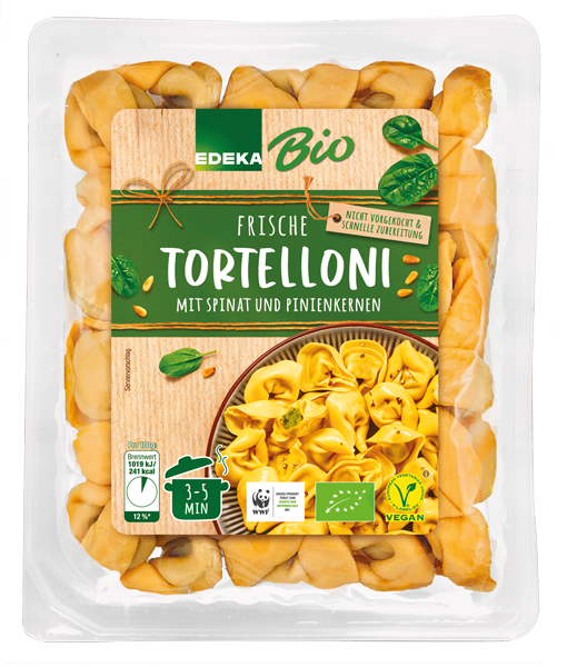 EDEKA Bio Tortelloni** oder Gnocchi