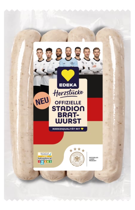 EDEKA Herzstücke Offizielle Stadion Bratwurst*,