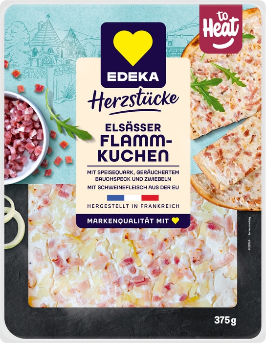 EDEKA Herzstücke Elsässer Flammkuchen
