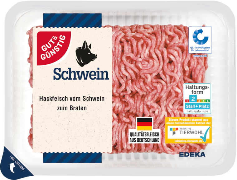 GUT&GÜNSTIG Schweinehackfleisch
