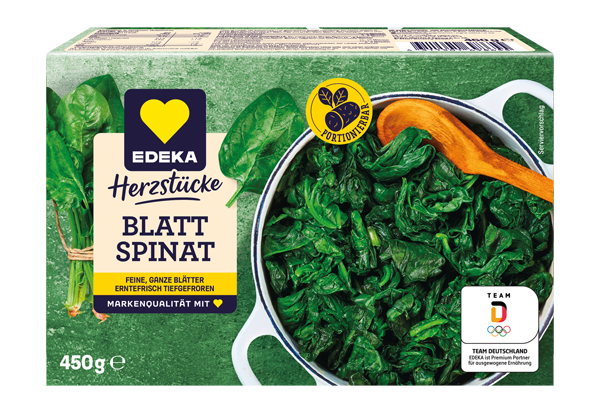 EDEKA Herzstücke Blattspinat