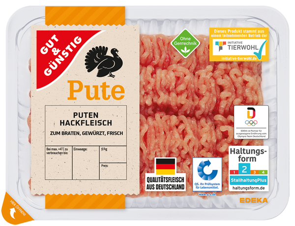 GUT&GÜNSTIG Putenhackfleisch