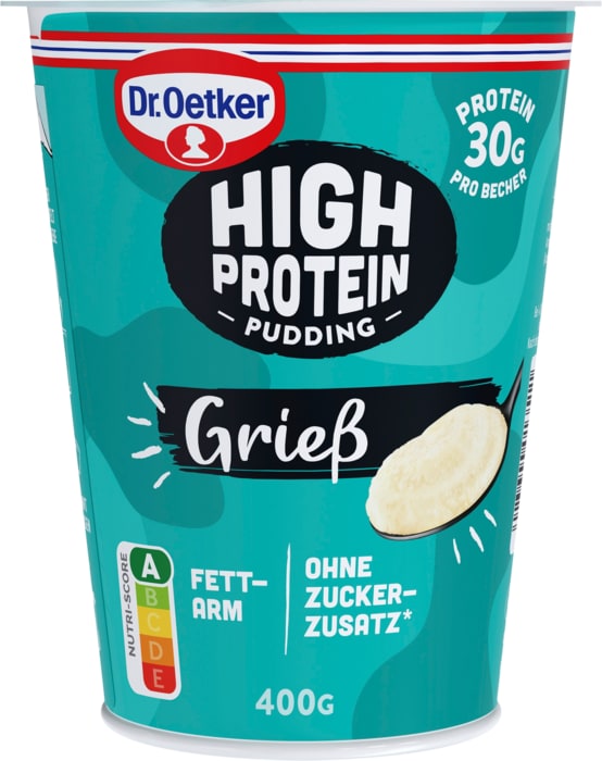 Dr. Oetker High Protein Pudding oder Milchreis