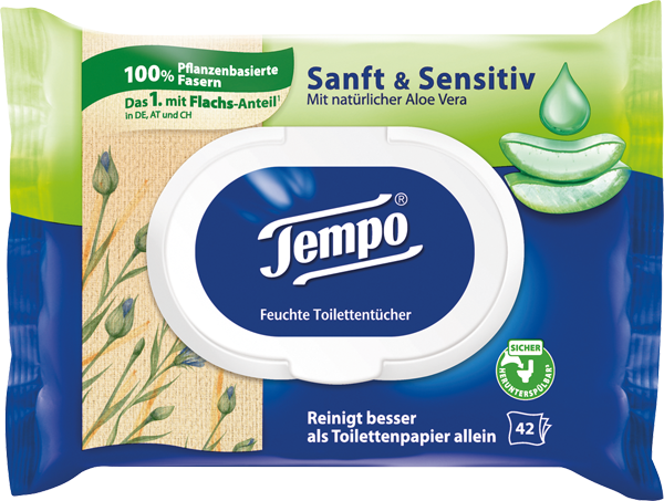 Tempo Feuchtes Toilettenpapier