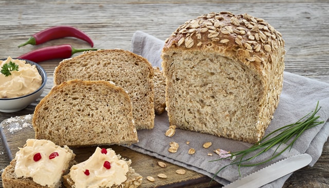 ¹Vollkorn-Dinkelbrot