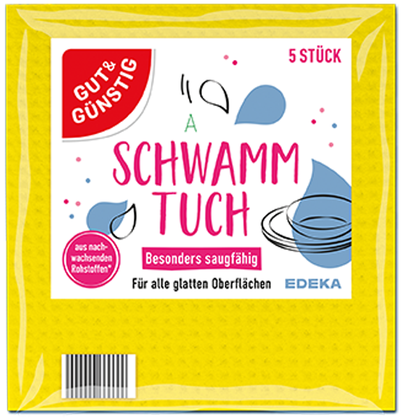 GUT&GÜNSTIG Schwammtuch