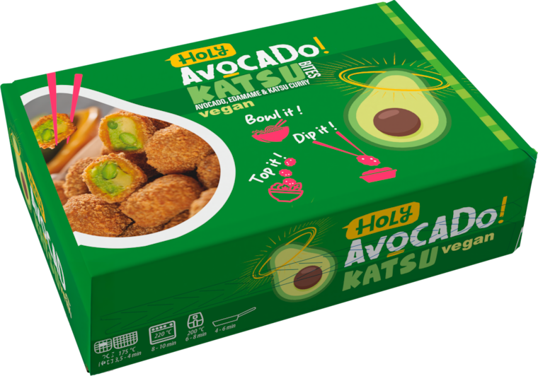 Holy Avokatsu Bites oder Edamame Burger