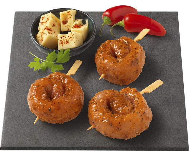 Scharfe Grillschnecke