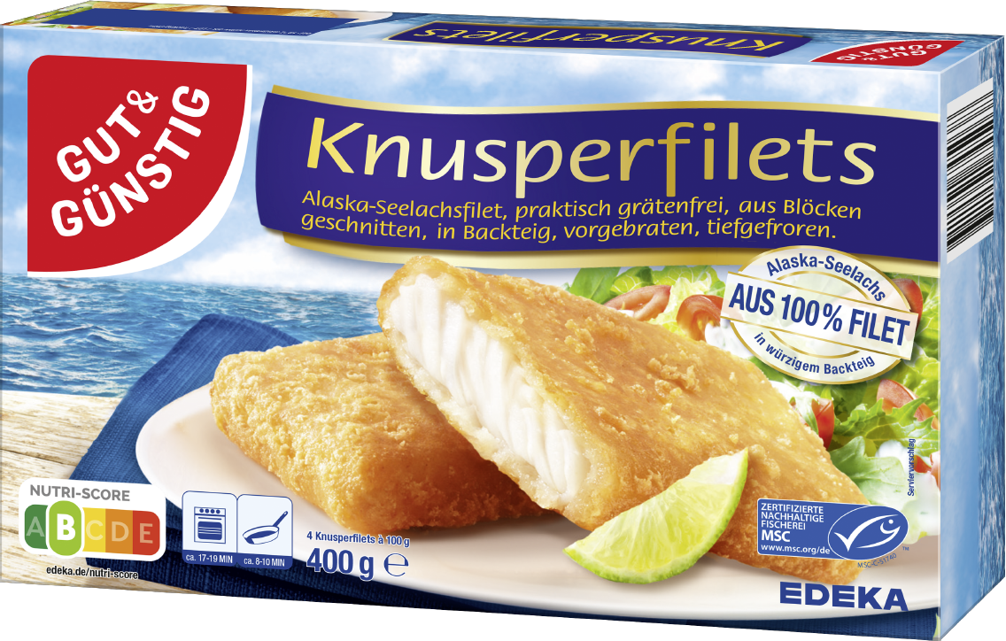 GUT&GÜNSTIG MSC Knusperfilets