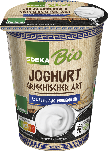 EDEKA Bio Bioland-Weidemilch Joghurt griechischer Art 