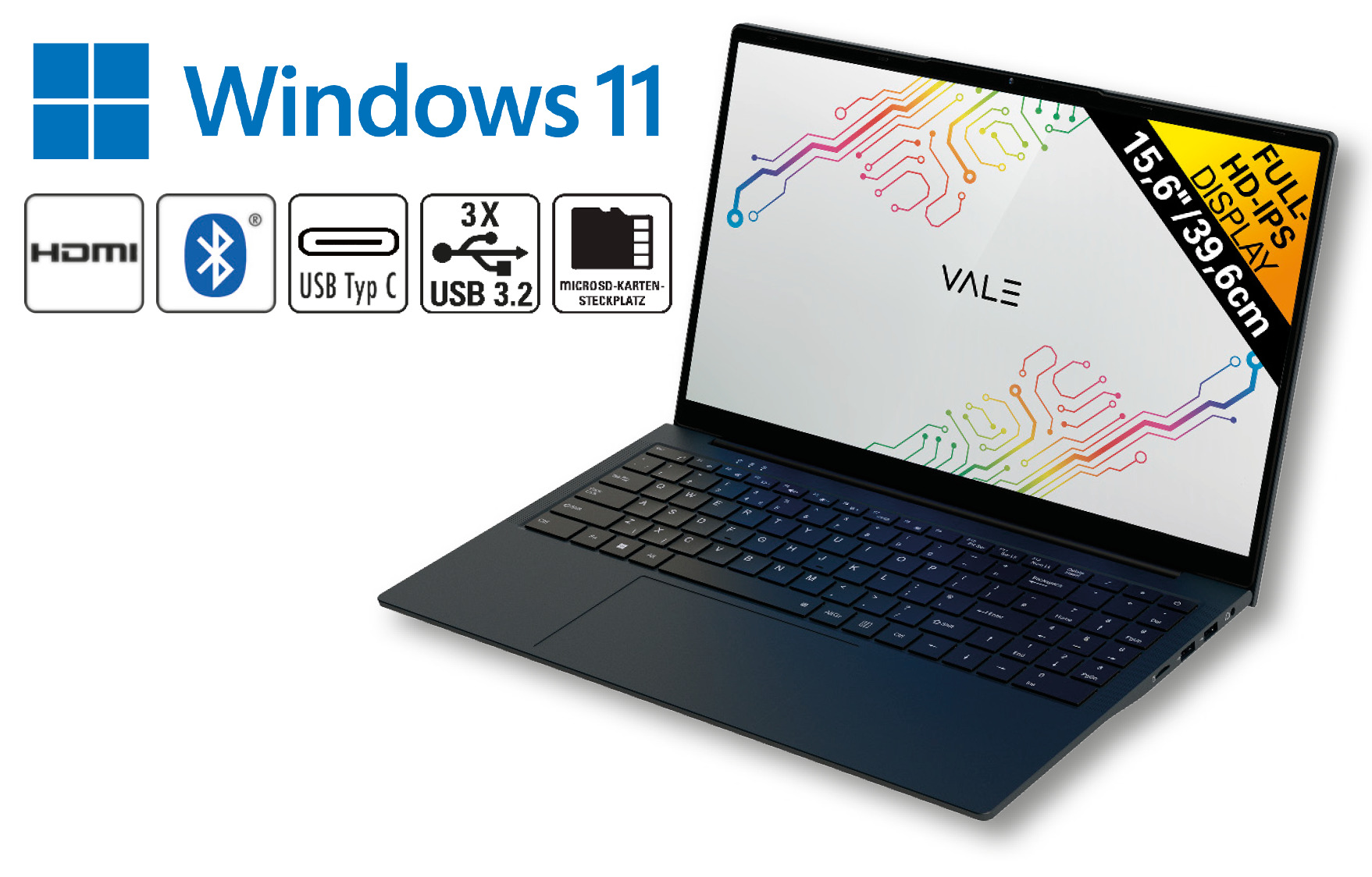 VALE "V15T-N100-8512D" Notebook