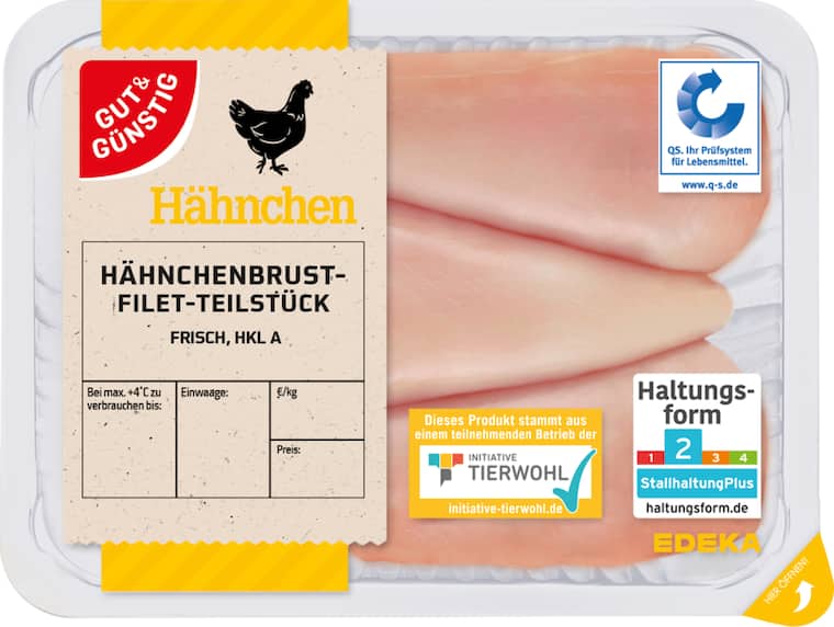 Gut&Günstig Hähnchenbrust-Filet-Teilstück*
