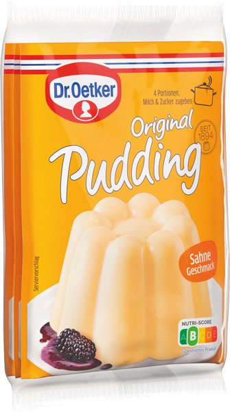 Dr. Oetker Original Pudding oder Paradiescreme