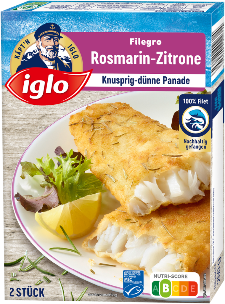 Iglo Filegro oder Goldknusper