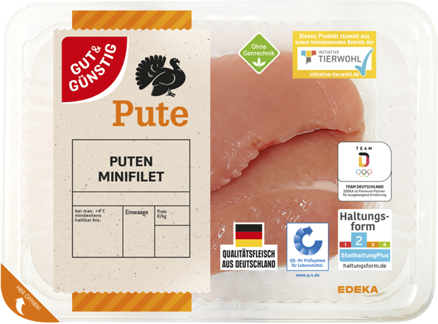 Gut & Günstig Puten-Minifilets