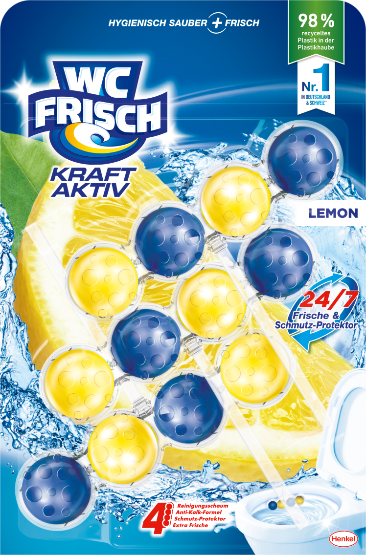 WC Frisch Kraft Aktiv oder Blauspüler
