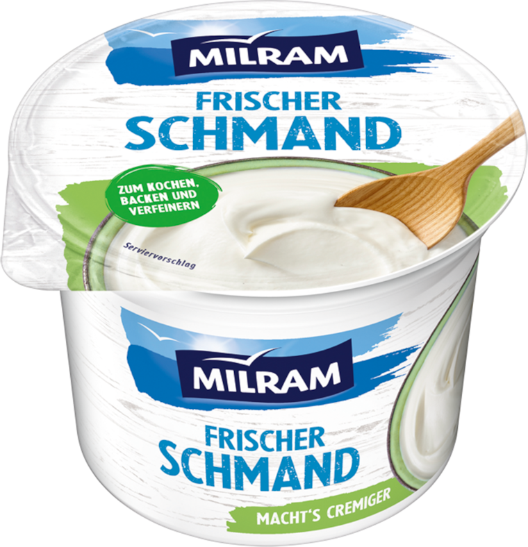 Milram Frischer Schmand, Schmand-Alternative, Buttermilch Quark oder Körniger Frischkäse