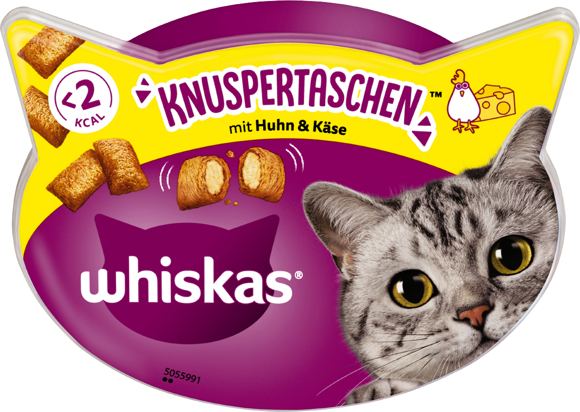 Whiskas oder Dreamies Katzen Snack