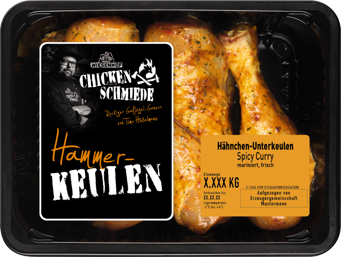 Wiesenhof Chicken Schmiede Hammer-Keulen