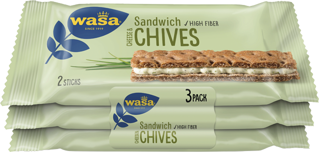 Wasa Sandwich oder Tasty Snacks