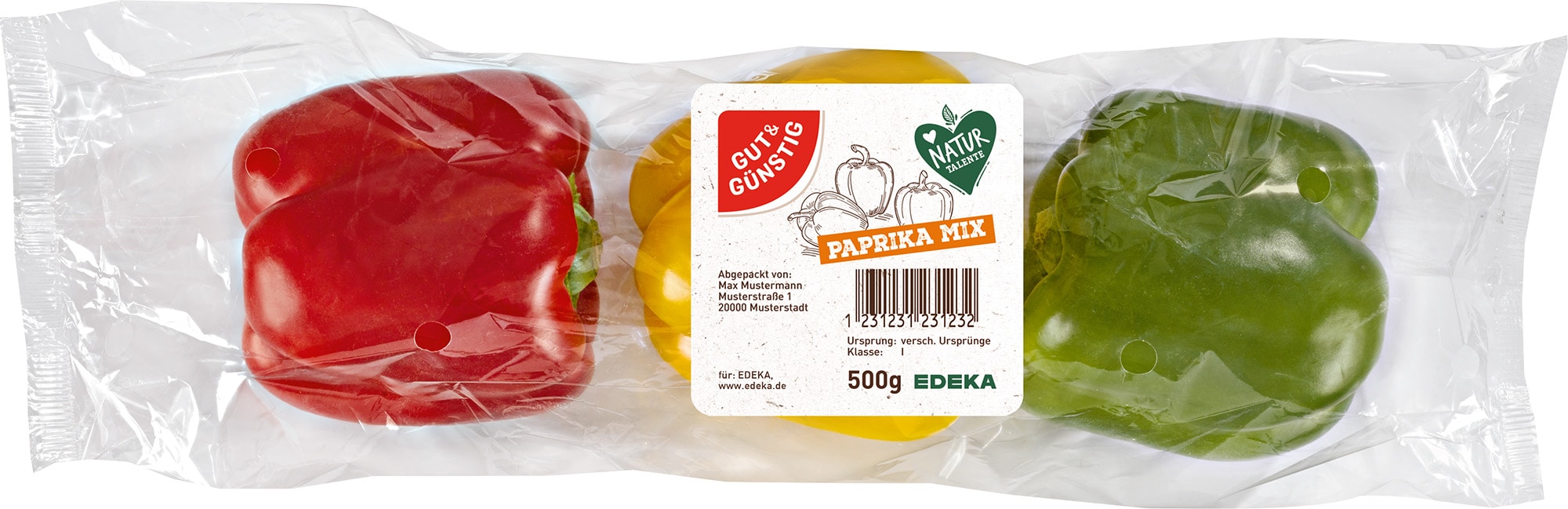 Gut & Günstig Paprika Mix